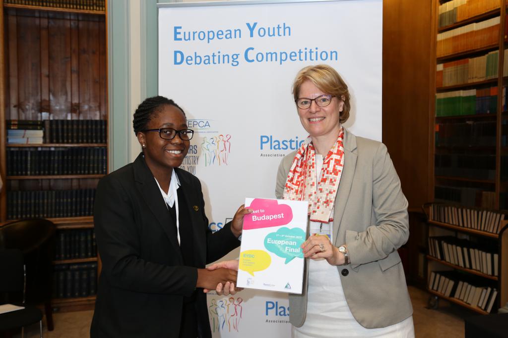 St Benedict's Student Wins European Youth Debating Competition - Diocese of Westminster