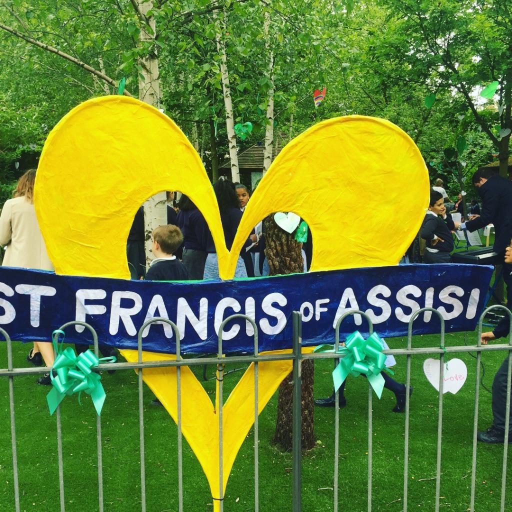 St Francis of Assisi School commemorates Grenfell anniversary