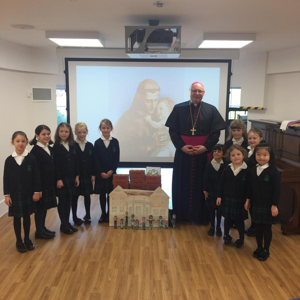 Blessing of St Anthony's School for Girls  - Diocese of Westminster