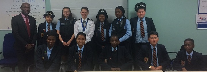 St Thomas More School Council meets Haringey Police Borough Commander - Diocese of Westminster