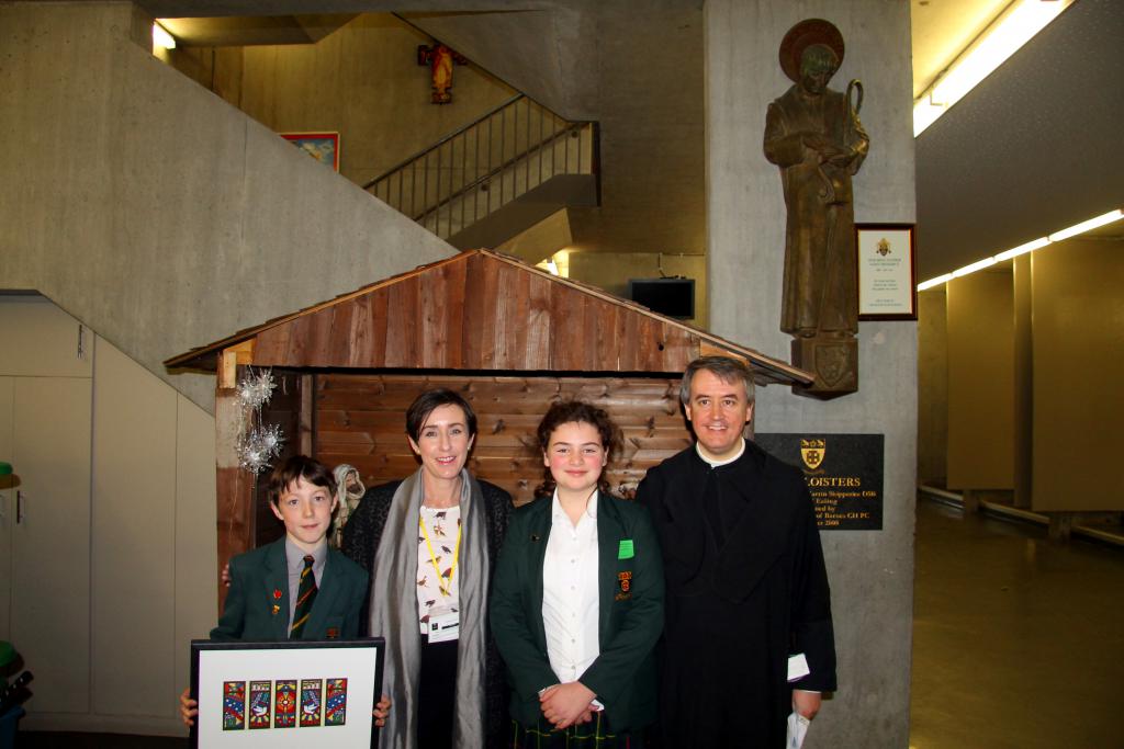Matisse Inspires Pupil’s Stained Glass Window Design at St Benedict's, Ealing - Diocese of Westminster