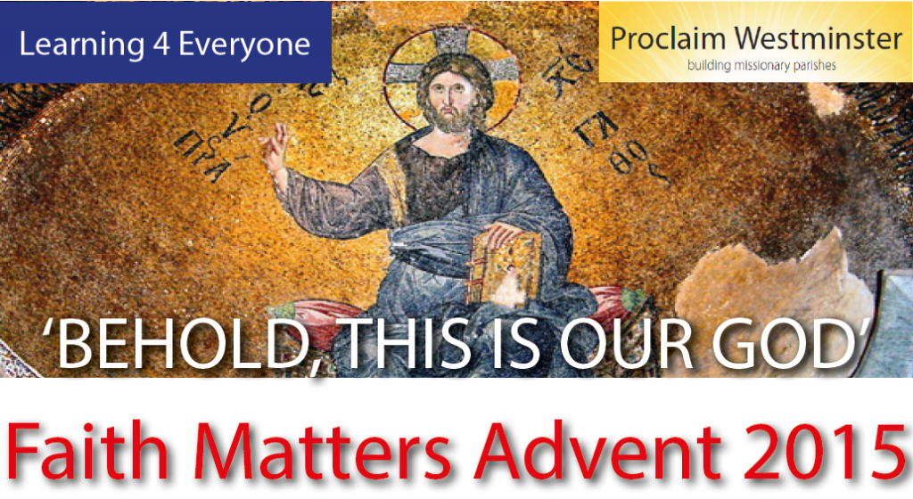 Advent Faith Matters Talks - Diocese of Westminster