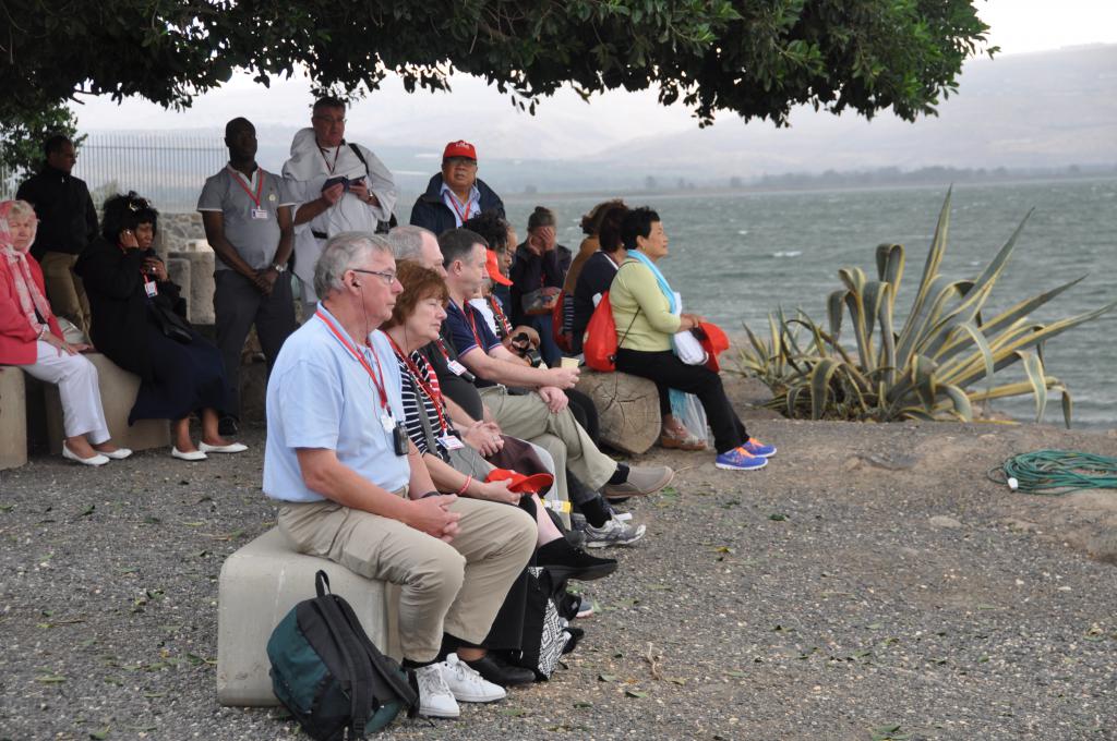 Day One: On the Shores of the Sea of Galilee (Holy Land 2015) - Diocese of Westminster