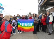 Praying for Peace at Bromley-by-Bow Station