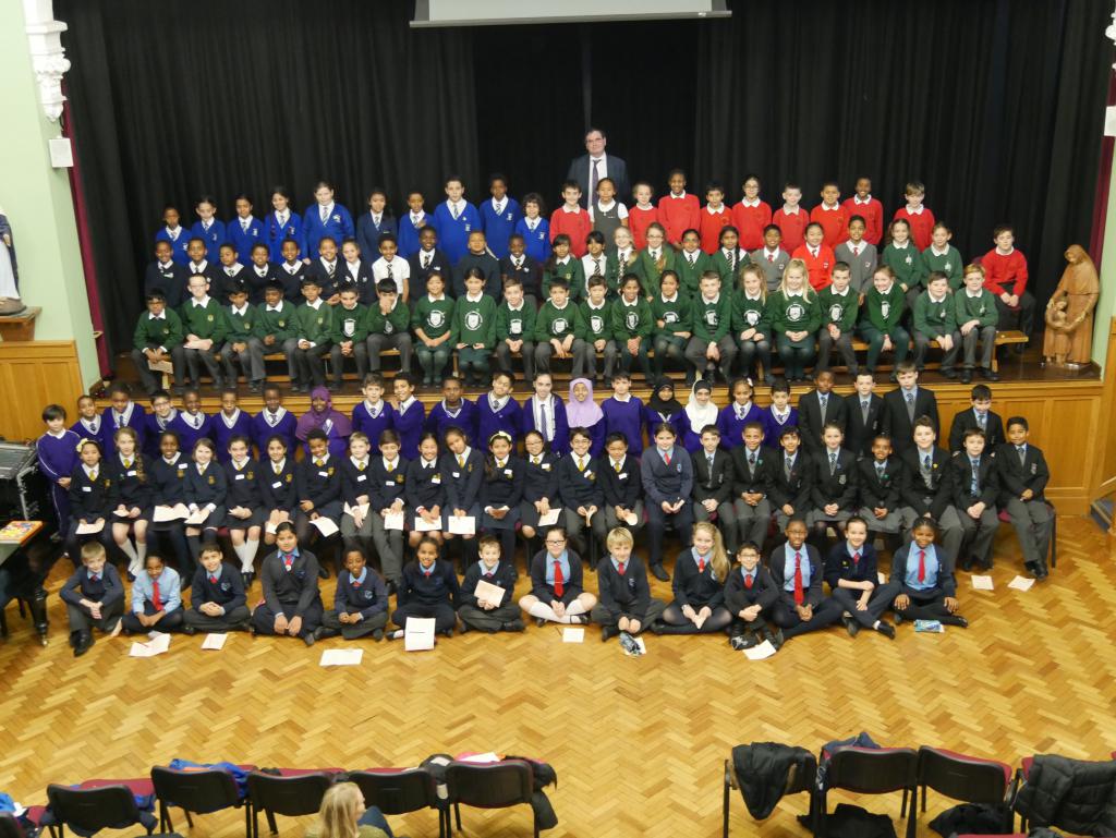 Primary Pupils Rise to the Challenge at CJM - Diocese of Westminster