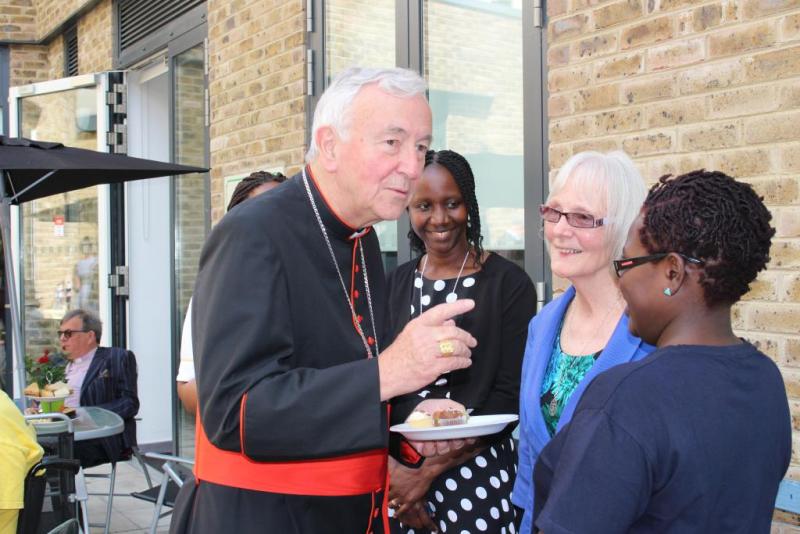 Cardinal Visits Mildmay 