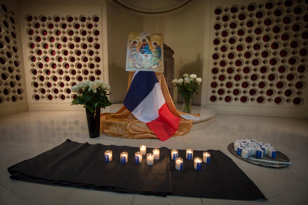 Bishop Nicholas Offers Mass for Victims of Nice Attack