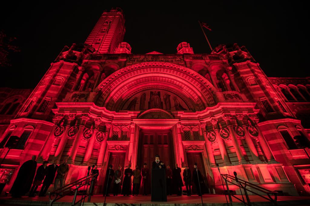 Standing for Faith and Freedom on #RedWednesday - Diocese of Westminster