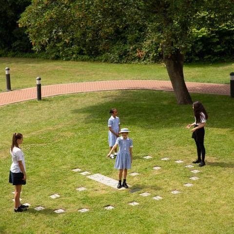 A Sundial on the Hill at St Augustine's Priory, Ealing - Diocese of Westminster