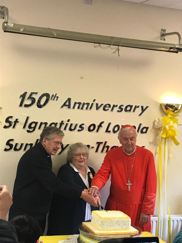 Cardinal celebrates 150th Anniversary of St Ignatius of Loyola Church in Sunbury - Diocese of Westminster