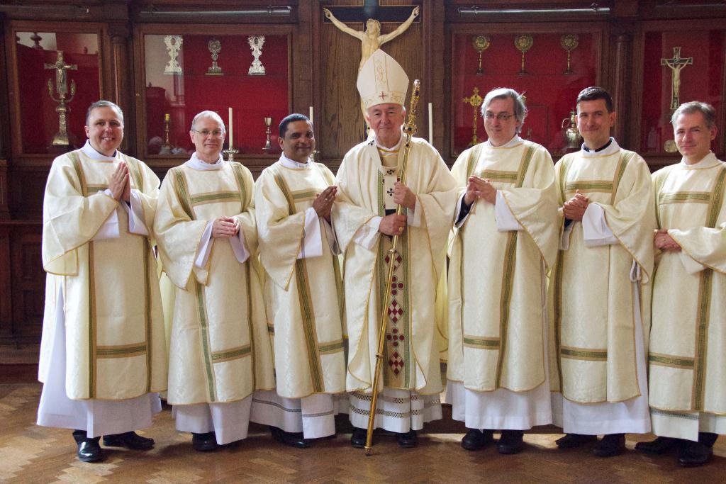Six permanent Deacons Ordained