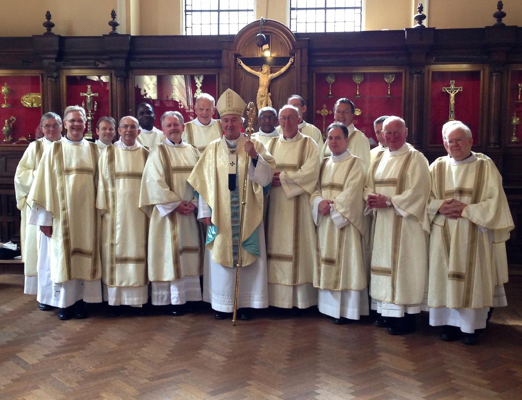 Archbishop Nichols Celebrates Mass for Deacons of the Diocese - Diocese ...