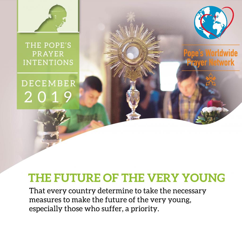 Pope’s prayer intention for December: A future for the young - Diocese of Westminster