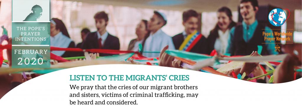 Pope’s prayer intention for February: Listen to the migrants’ cries - Diocese of Westminster