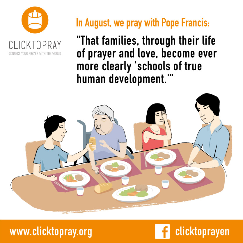 Pope's Prayer Intention for August - Diocese of Westminster