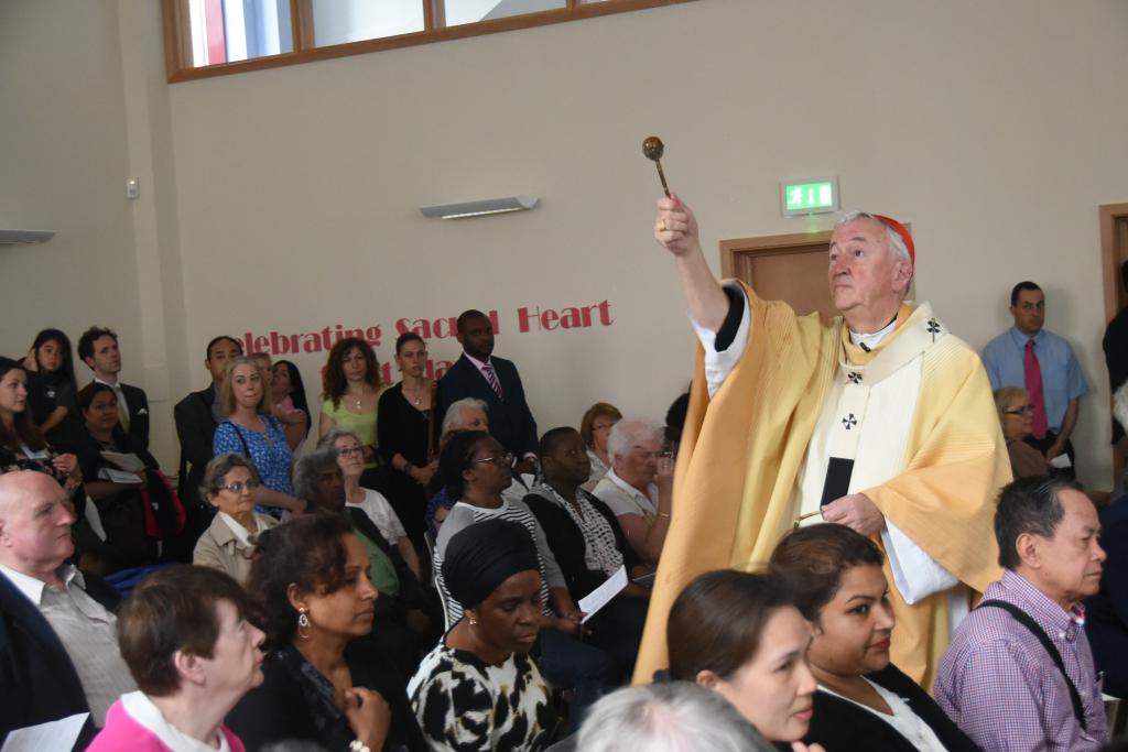 Cardinal Vincent Blesses Sacred Heart's New Centre and Annexe - Diocese of Westminster