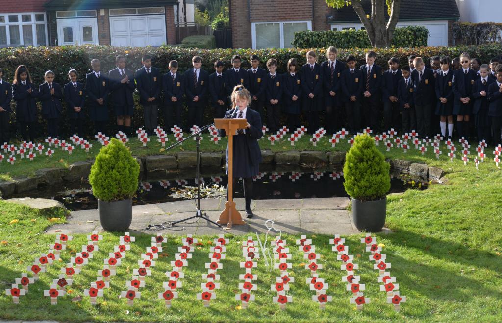 St Gregory’s creates Remembrance Day tribute