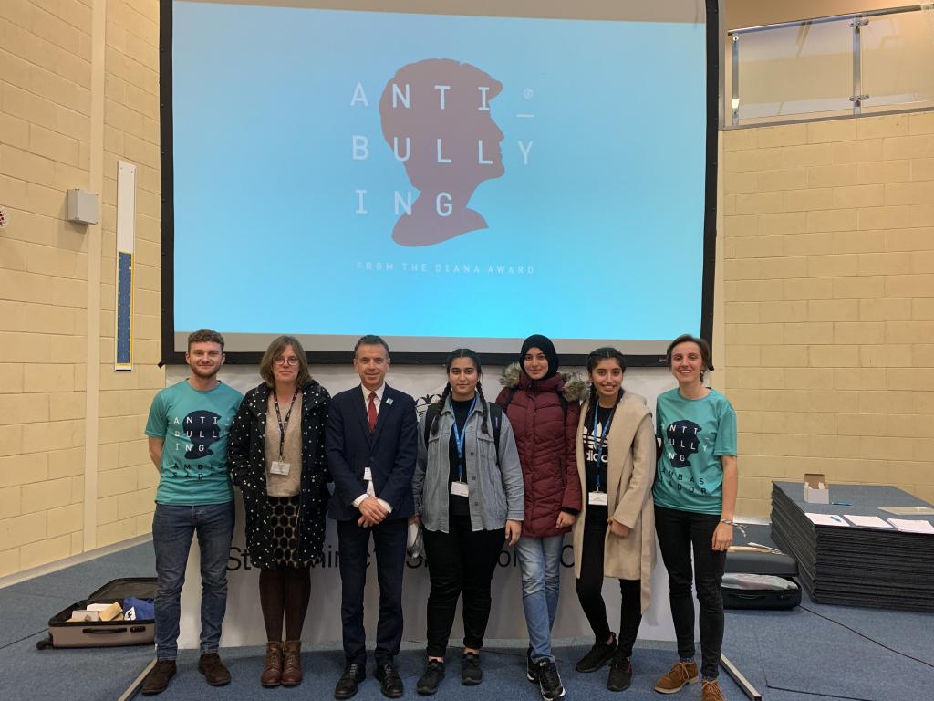 Harrow students trained to tackle bullying with The Diana Award
