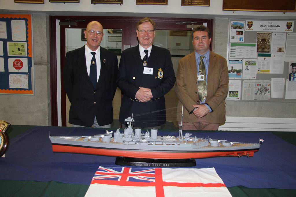 St Benedict's commemorates the 75th anniversary of the loss of HMS Hood