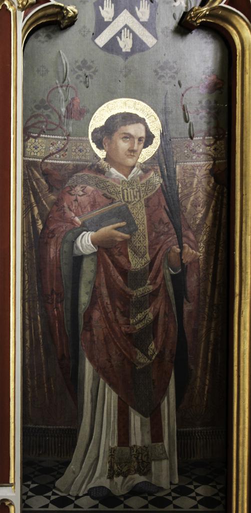 © Fr Lawrence Lew This image of St Cuthbert Mayne is housed in the Ushaw College in Durham.