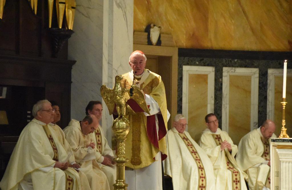 Soho Square welcomes Cardinal Vincent with céad míle fáilte for St Patrick's Vigil Mass