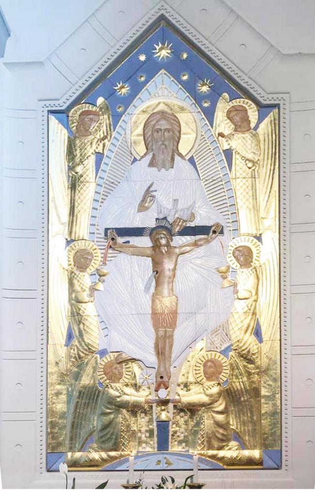 The Throne of Mercy: Devotional art in Parsons Green
