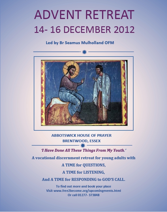 Advent Discernment Retreat - Diocese of Westminster