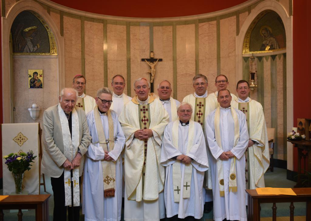 Priests of the Diocese Celebrate Silver and Golden Anniversaries of Ordination