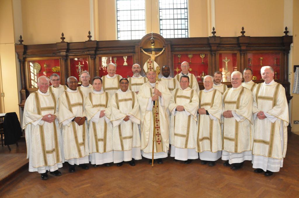 Permanent Deacons Renew Ordination Vows - Diocese of Westminster