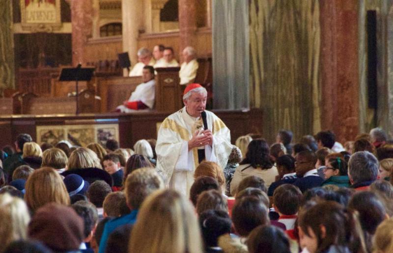 Primary School Pilgrims Gather for Year of Mercy Mass