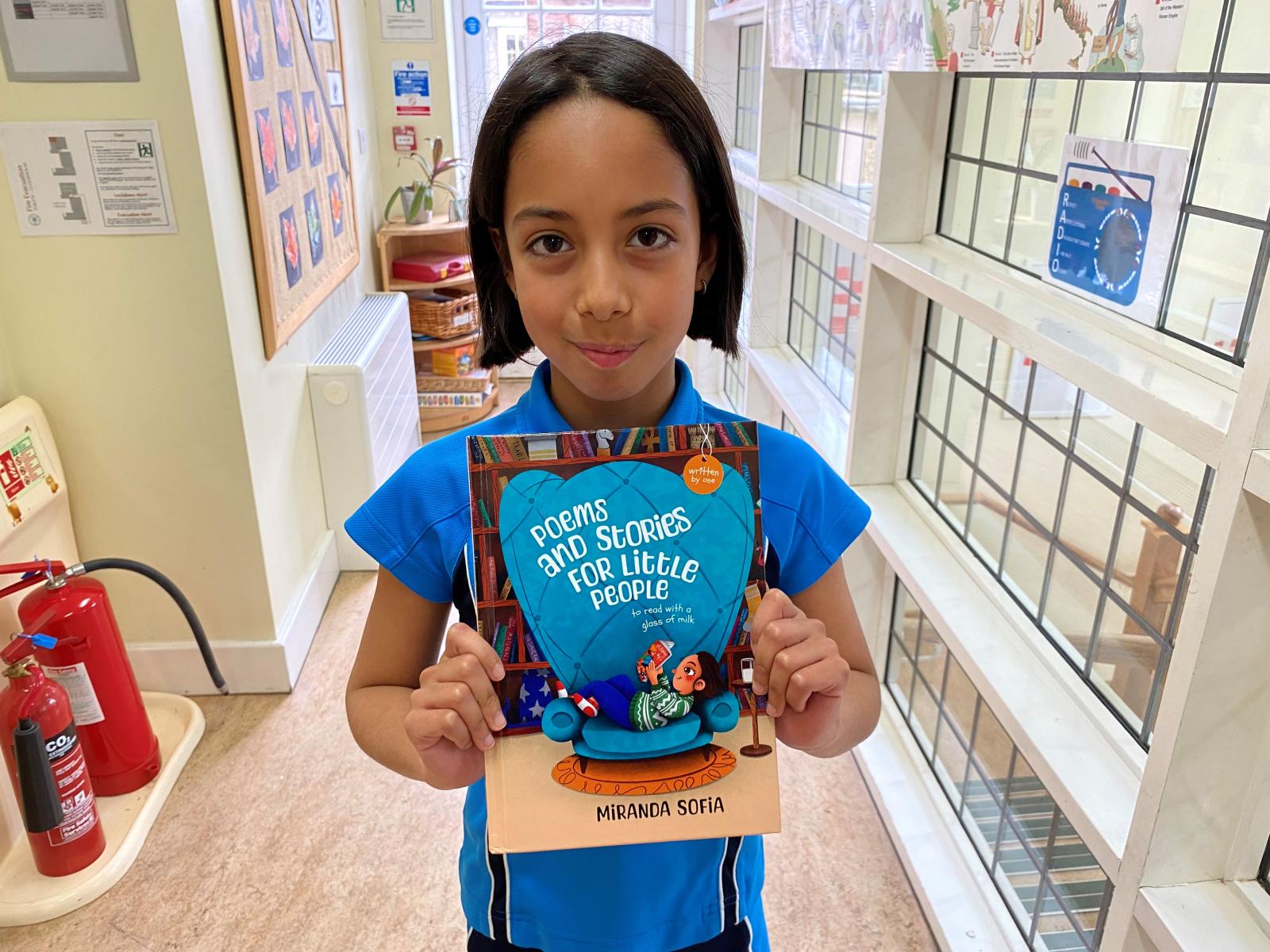 Year 4 pupil publishes her first book - Diocese of Westminster