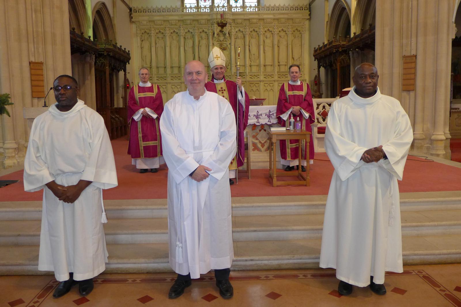 Bishop Paul confers Lector, Acolyte and Candidacy on those in formation ...