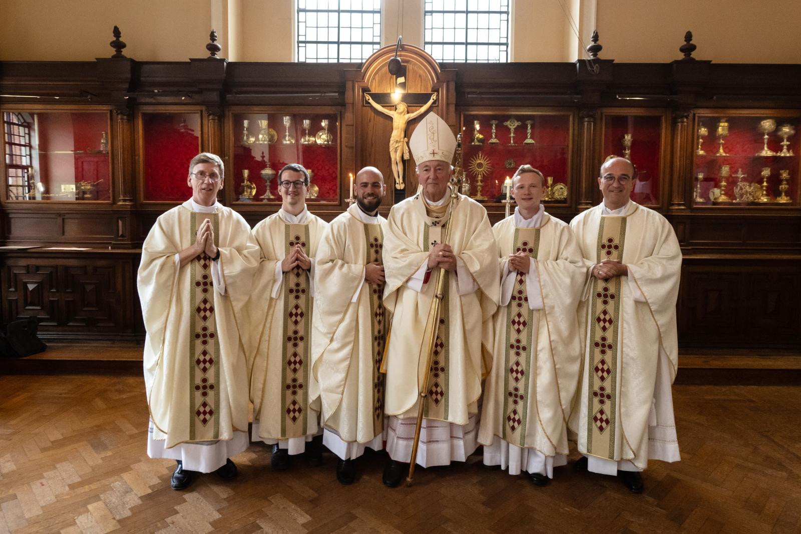 Five new priests ordained for Westminster