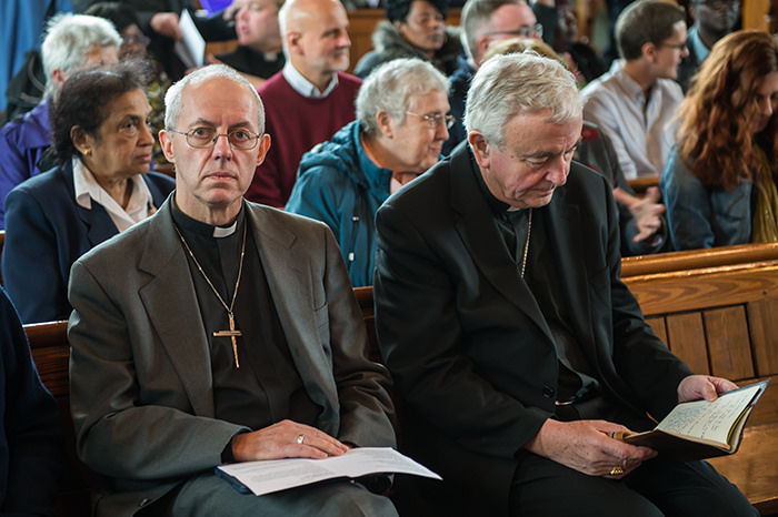 Archbishop Welby gives the closing Listen To God reflection