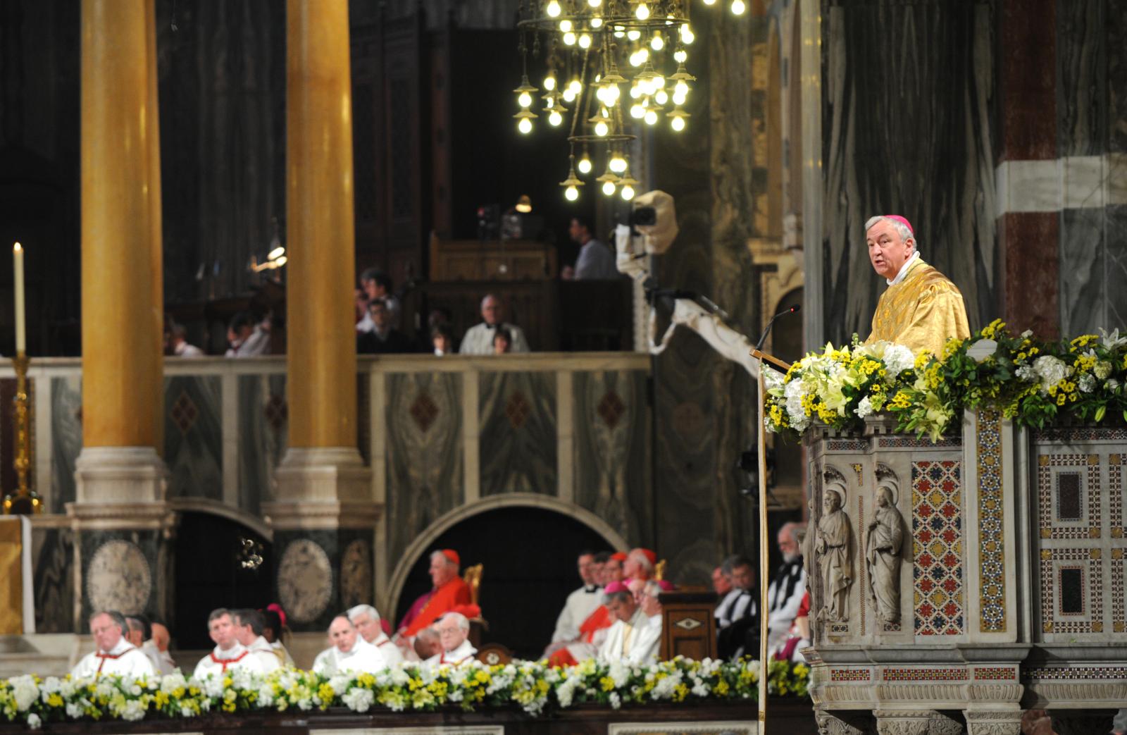 The installation of the Most Reverend Vincent Nichols