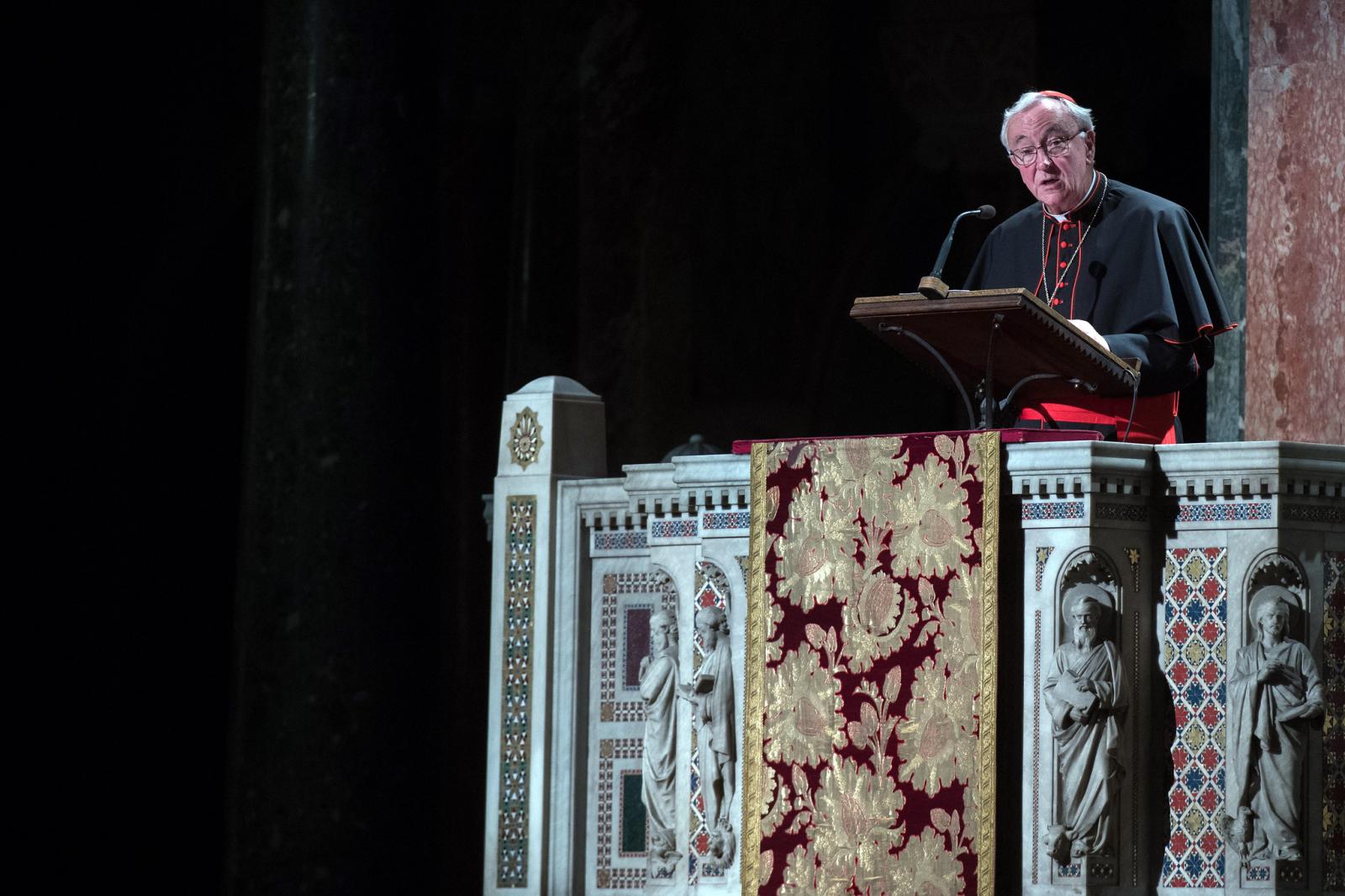 Cardinal’s homily for  Cathedral Carol Service