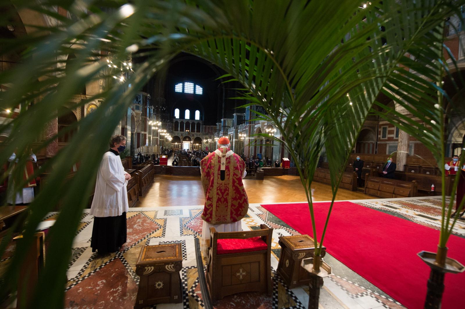 Cardinal’s Homily for Palm Sunday 2021