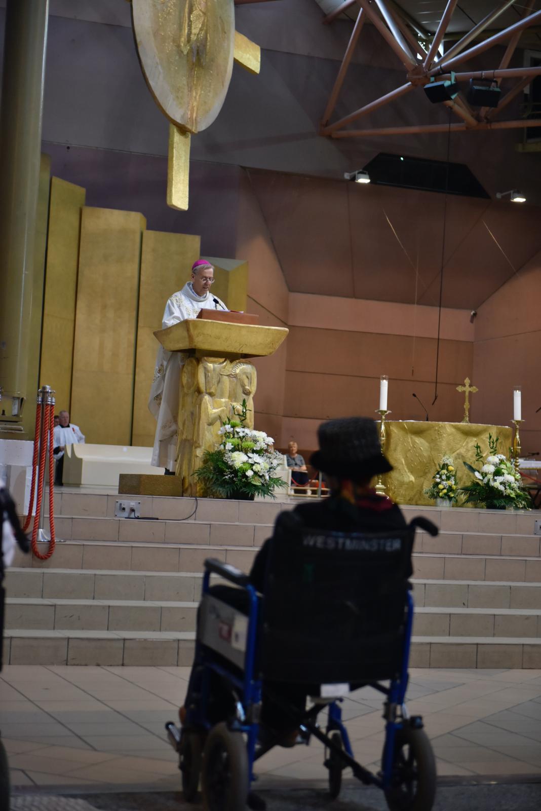 Homily for Early Arrivals Mass in Lourdes