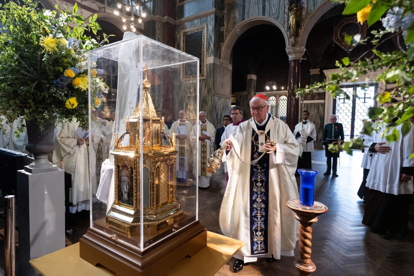 Cardinal’s homily for the Farewell Mass to the Relics of St Bernadette