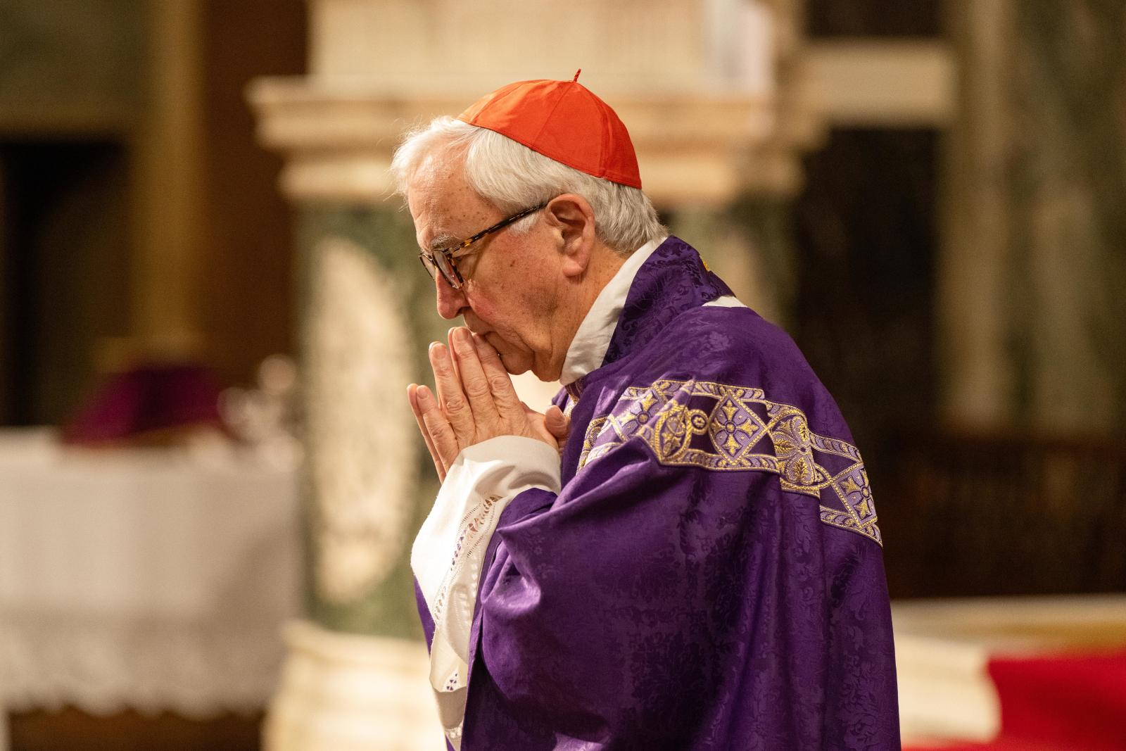Cardinal prays for victims of plane crash in India