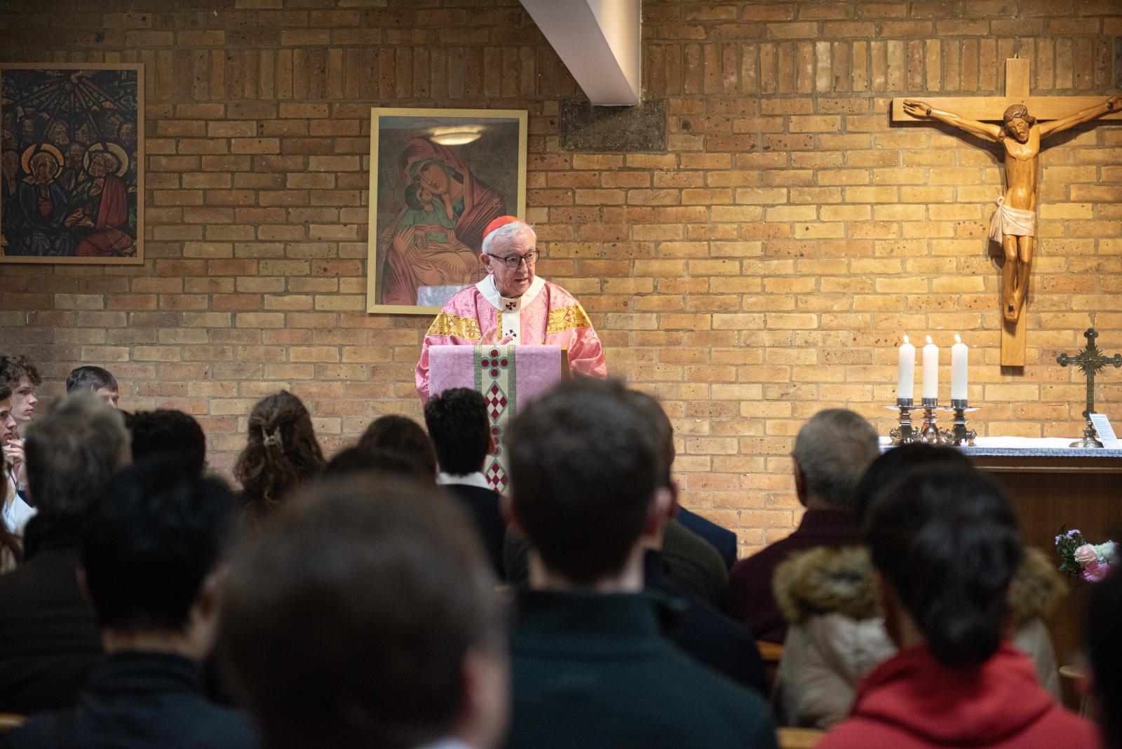 Mass at Newman House on Fourth Sunday of Lent