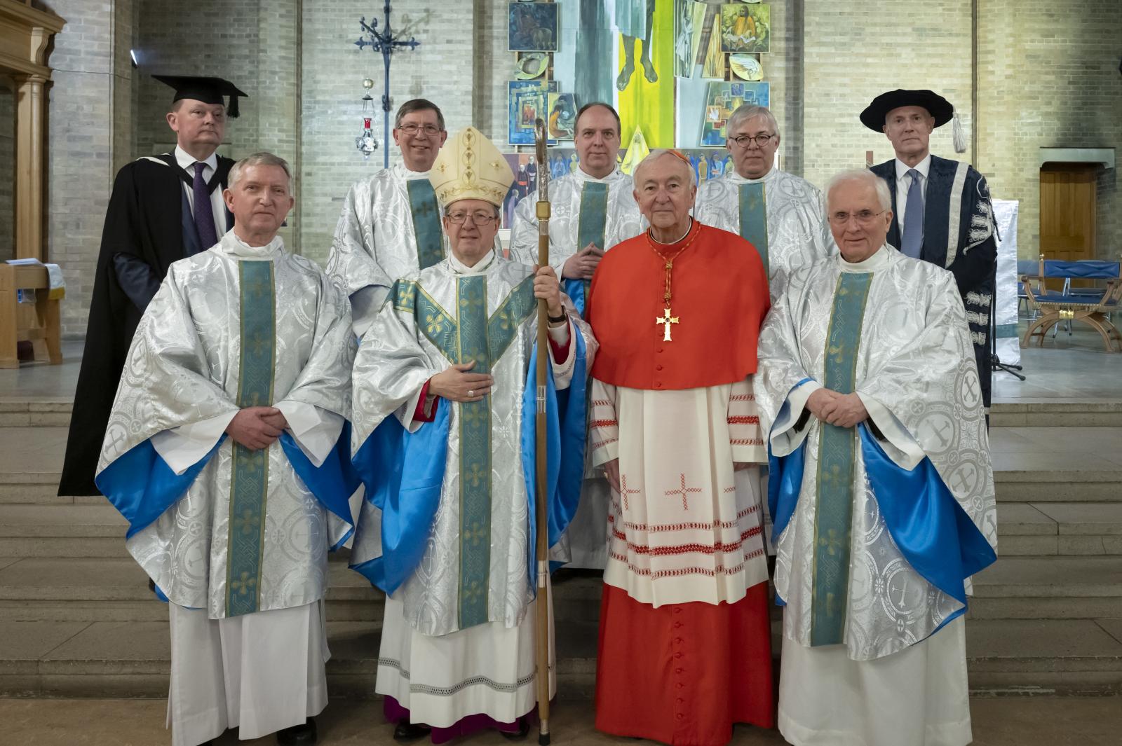Bishop John Sherrington Celebrates Installation Mass for New Rector of Mater Ecclesiae College