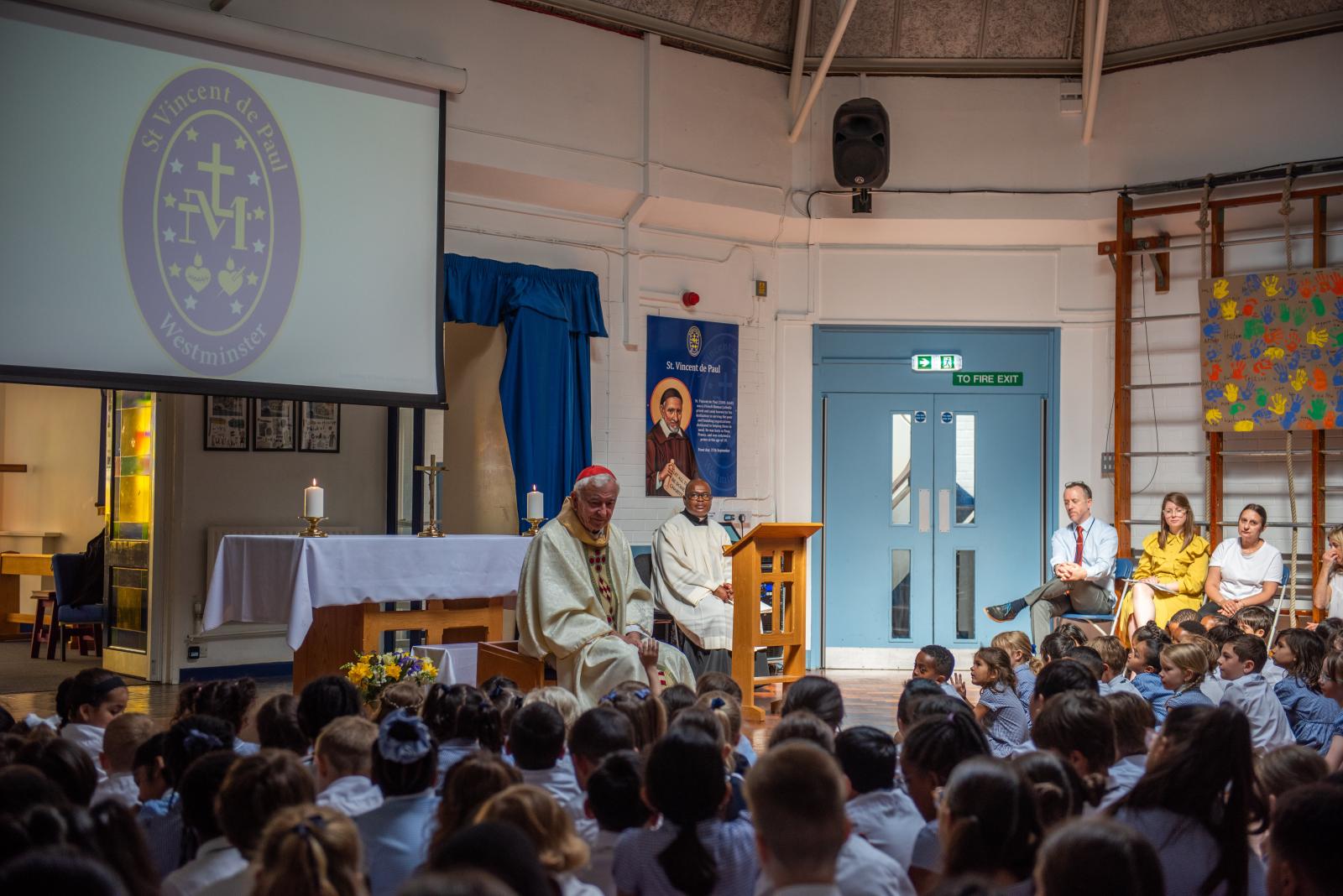 Cardinal Celebrates 50th Anniversary of St Vincent de Paul School at Morpeth Terrace