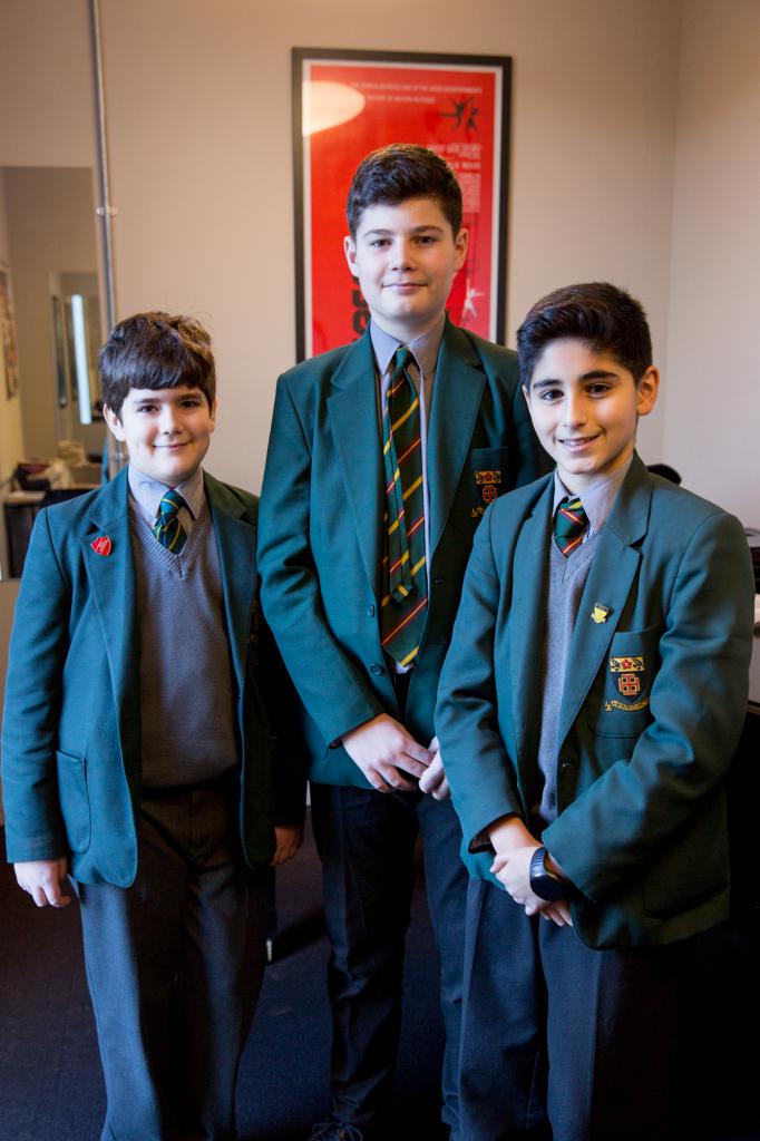 Three St Benedict’s singers join the National 
Youth Choir of Great Britain