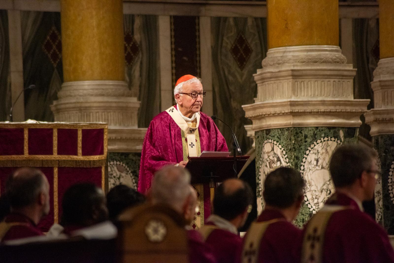 Cardinal’s Homily for Requiem Mass for Deceased Clergy