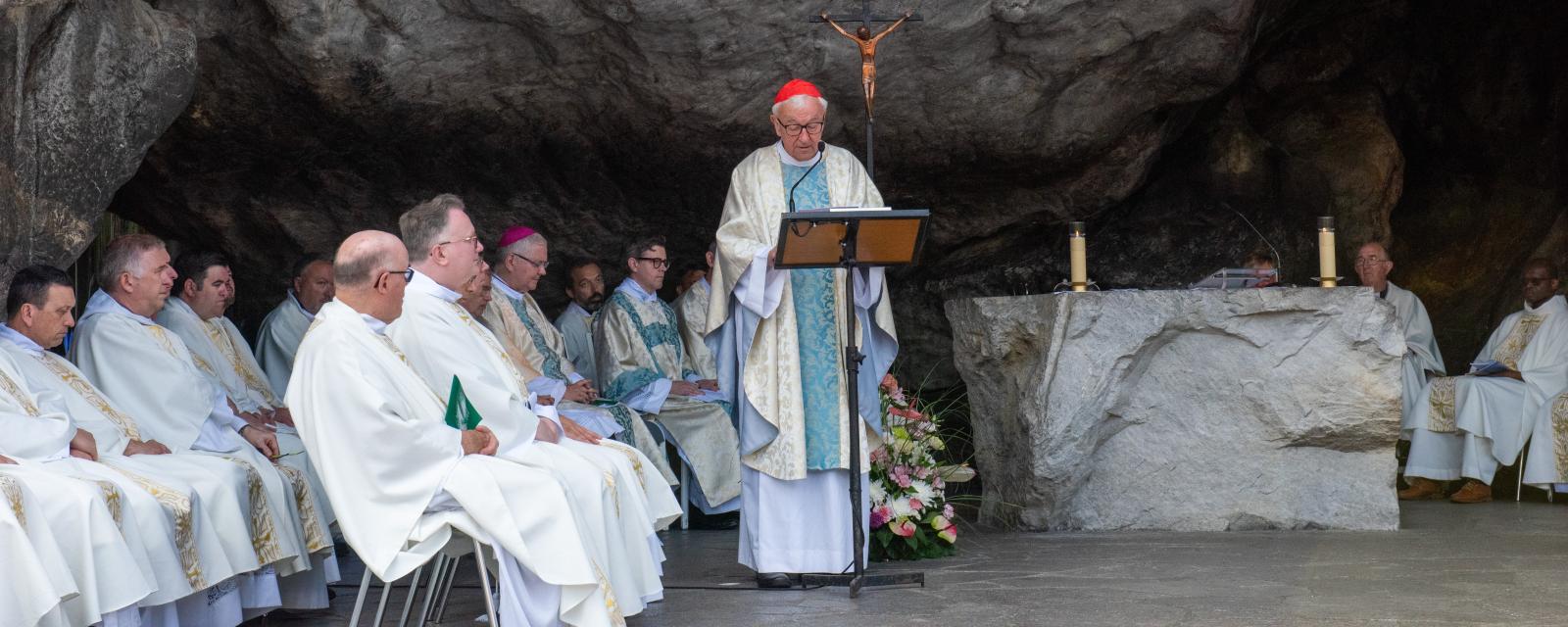 Cardinal’s Homily for the Mass at the Grotto of Lourdes 2024