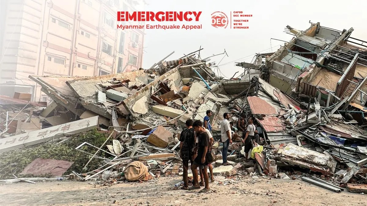 CAFOD Myanmar Earthquake Appeal