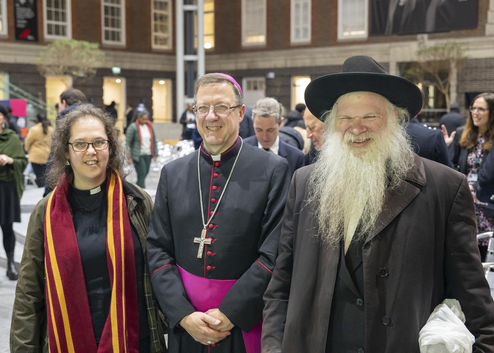 Bishop Sherrington pays tribute to Deacon Anthony Clark at the Barnet Multi Faith Forum