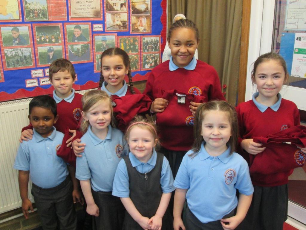 Welcome for Reception pupils at St Bernadette’s